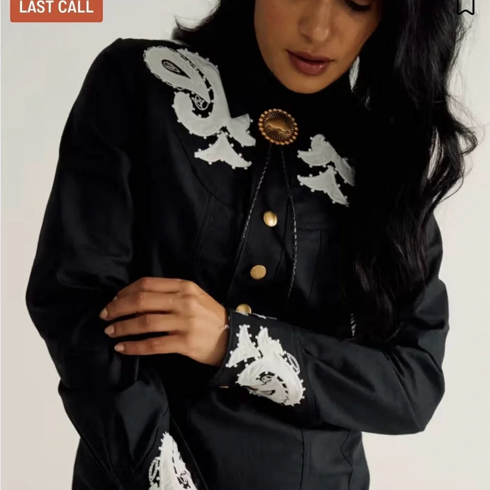 Tecovas Black and White Dress - Picture 2 of 7